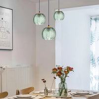 Modern Glass Pendant Light Hanging Ceiling Lamp for Living Room Dining Room Light Luxury Bedroom Lamp Decor Luminaire