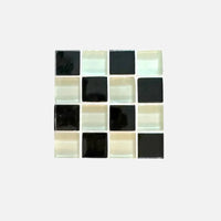 Glass Tile Coaster Drink Mosaic Coaster Square Coaster Colorful Home Decor Housewarming Gift Birthday Gifts-Letifly Lights and Decor