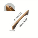 1pc Modern Nordic Simple Style Zinc Alloy Cabinet Handles And Knobs Brushed Bronze Finish Furniture Hardware Cupboard Door Pulls-Letifly Lights and Decor