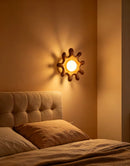 Resin Wall Lamp Wabi Sabi Vintage LED Wall Sconce Creative Vintage Light for Bedroom Bedside Living Room Corridor Home Art Decor-Letifly Lights and Decor