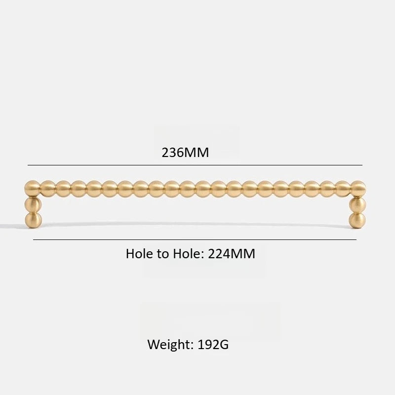 Tinhob Solid Brass Small Round Ball Handle Cabinet Wardrobe Drawer Knobs/ Shoe Cabinets for Drawers Kitchen Handles Accessories-Letifly Lights and Decor