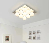 Bauhaus Nordic Italia Style Metals Led Celling Light Celling Lamp for Bedroom Living Room Office Indoor Home Decorative Fixture-Letifly Lights and Decor