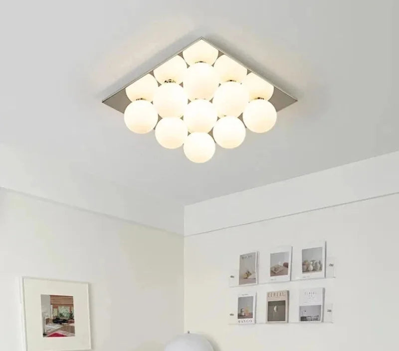 Bauhaus Nordic Italia Style Metals Led Celling Light Celling Lamp for Bedroom Living Room Office Indoor Home Decorative Fixture-Letifly Lights and Decor