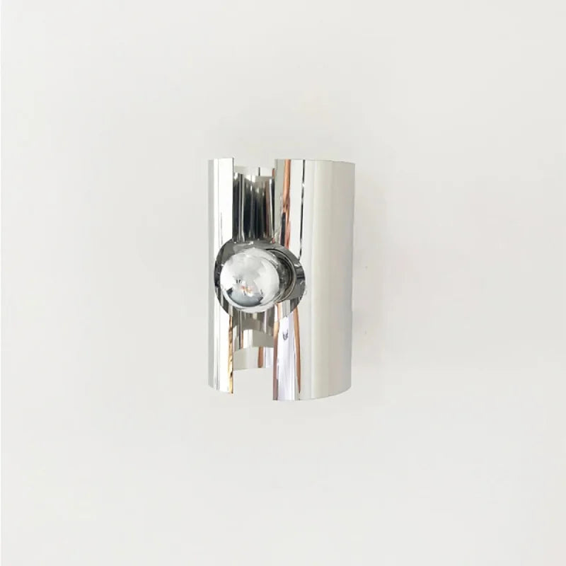 Letifly Lights & Decor - Chrome Nebula Sconce - Modern Chrome Wall Sconce Glass Orb Bauhaus Style Ambient Lighting