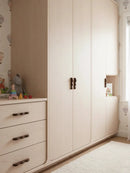 Modern Kitchen Storage Cabinet Pulls Black Walnut Furniture Handles Cupboard Wardrobe Drawer Door Children's Room Wood Handles-Letifly Lights and Decor