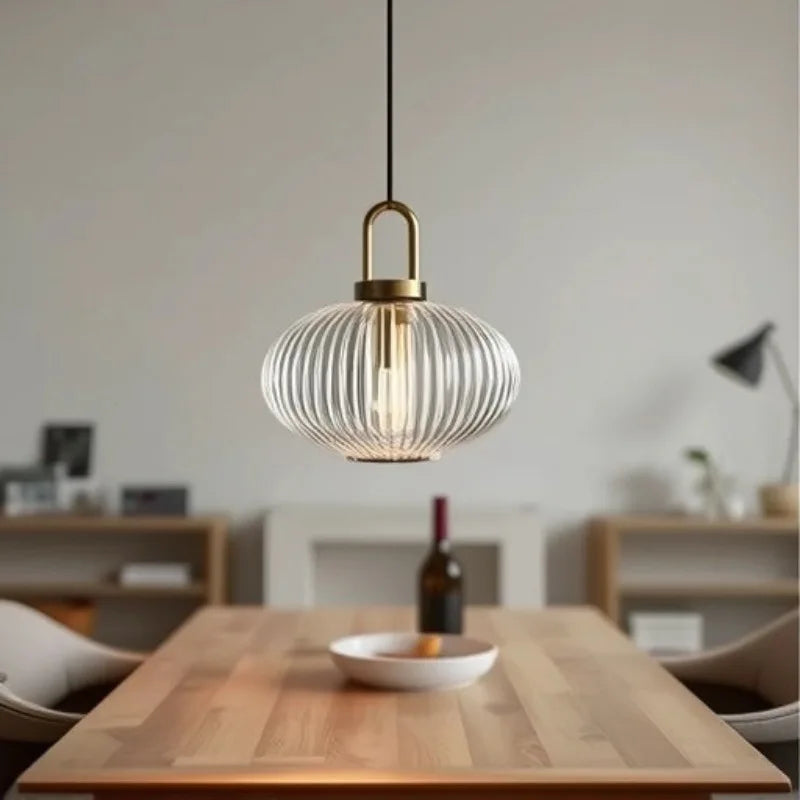 Clara Ridge Glass Pendant Lamps