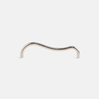 Tinyhob Brass Irregular Line Furniture Handles Bright Nicke Cupboard Wardrobe Dresser Drawer Cabinet Knobs T-Bar Decorative Knob-Letifly Lights and Decor