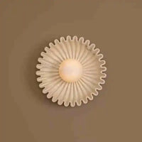 French medieval ceramic pub wall lamp, living room, bedroom, bedside aisle entrance background wall lamp-Letifly Lights and Decor