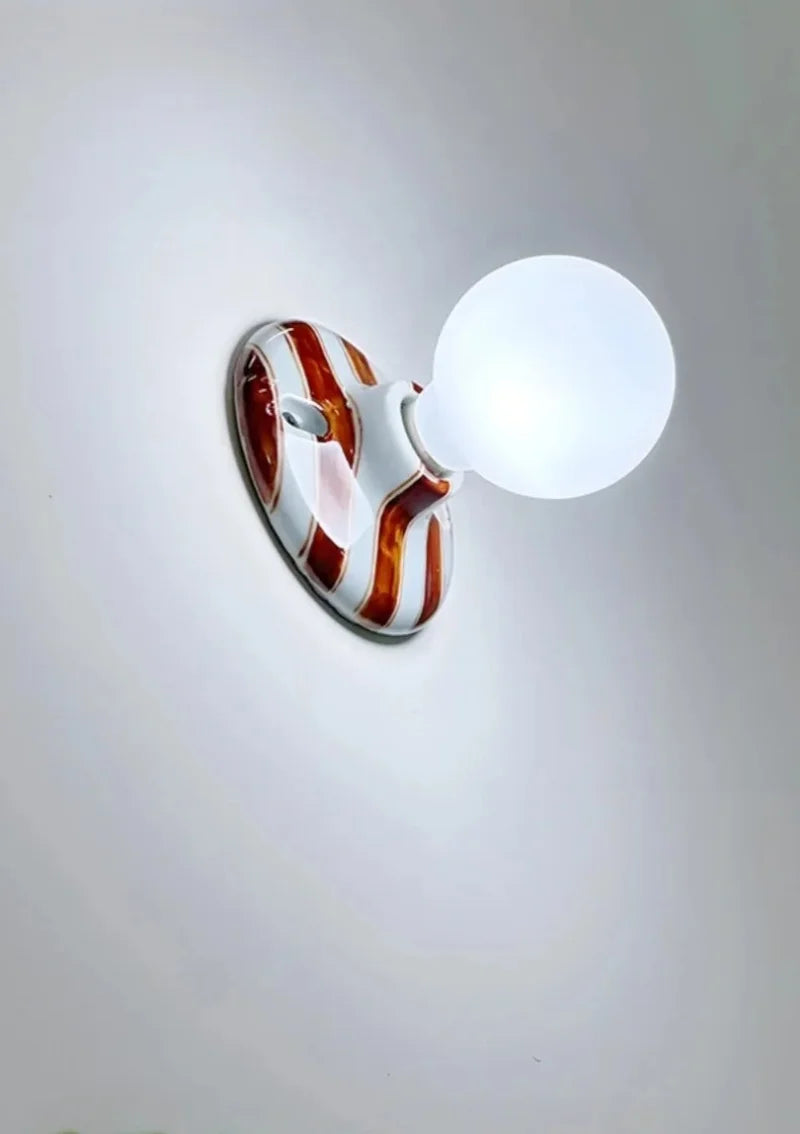 Contemporary Rotro Ceramics Wall Light Lamp Wall Lamp Sconce For Bedroom Living Room Office Indoor Home Decorative Fixture-Letifly Lights and Decor