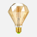 Vintage Edison Led Bulb G95 Dimaond 4W Led Filament 2700Kelvin Warmth Glow Specialty Decorative Light Bulb 110V 220V-Letifly Lights and Decor