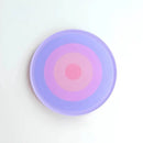 5pcs Acrylic Anti Slip Coaster Porta Vasostable Mat Cup Holders Gradient Color Cocinas Accesorios Kitchen Drink Coasters-Letifly Lights and Decor