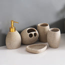 Resin Sand Bathroom Accessories