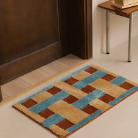 Tufted Bathmat Soft Grids Geometric Mat Bathroom Rug Carpet Function Entrance Floor Anti Slip Pad Aesthetic Home Room Decor-Letifly Lights and Decor
