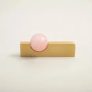 New Light Luxury Cabinet Door Handle High End Brass Wardrobe Handle Natural Crystal Ball Shoe Cabinet Drawer Long Handle-Letifly Lights and Decor