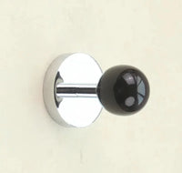 Ceramic Ball Wall Mounted Hook Towel Hooks For Bathroom Clothes Coat Hanger Punch/No Punch Dual Purpose Bedroom Door Hooks Diy-Letifly Lights and Decor