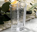 Nordic Lead Free Hammer Pattern Heart Shape Lovely Clear Glass Tumbler Cup with Gold Rim 210ml 7oz Cups for Lovers 1 Pc-Letifly Lights and Decor