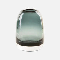 ins Light luxury thick transparent glass vase decoration hydroponic crafts home decoration ornaments living room decor-Letifly Lights and Decor