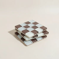 Pixel Vintage Tile Coasters