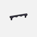 Brass Wave Shape Cabinet Handles Modern Drawer Pulls Gold/Black Furniture Handles for Kitchen Wardrobe Door-Letifly Lights and Decor