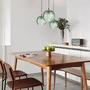 Modern Glass Pendant Light Hanging Ceiling Lamp for Living Room Dining Room Light Luxury Bedroom Lamp Decor Luminaire