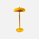 Rechargeable LED table lamp with touch dimmer portable bedside night light dome design
