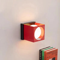 Memphis Bedroom Bedside Wall Lamps Red Yellow Glass Ball Lamp LED Modern Color Dopamine Living Room Corridor Aisle Wall Lights-Letifly Lights and Decor