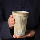 Ceramic Coffee Cup Vertical Stripe Mug