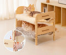 Woodland Cat & Dog Lounge Bed-Letifly Lights and Decor