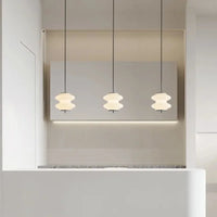 Cumulus Pendant Lamp white glass cloud pendant lamp modern minimalist LED chandelier