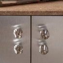 Santaya PVD Nickel Silver Brass Handles Kitchen Cabinet Pulls Bedroom Wardrobe Drawer Knobs Furniture Handle-Letifly Lights and Decor