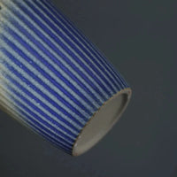 Ceramic Coffee Cup Vertical Stripe Mug