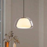 Danish Jelly Glass Lustre Pendant Lights Modern Simple Bedroom Bedside Hanging Lamp Living Room Glass Dining Room Home Decor-Letifly Lights and Decor