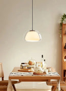 Danish Jelly Glass Lustre Pendant Lights Modern Simple Bedroom Bedside Hanging Lamp Living Room Glass Dining Room Home Decor-Letifly Lights and Decor