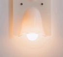 Modern Wall Sconce Curved Design LED Light Single Double Head Ambient Lighting