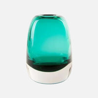 ins Light luxury thick transparent glass vase decoration hydroponic crafts home decoration ornaments living room decor-Letifly Lights and Decor