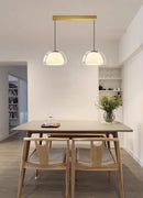 Danish Jelly Glass Lustre Pendant Lights Modern Simple Bedroom Bedside Hanging Lamp Living Room Glass Dining Room Home Decor-Letifly Lights and Decor