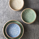 KINGLANG 1pcs 3Colors Creative Kiln Glaze Ceramic Plate Japanese Sushi Sashimi Plate Dish Salad Plate-Letifly Lights and Decor