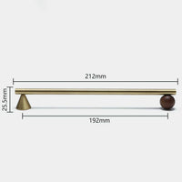 Bronze Brass + Walnut Wood Cabinet Handle and Knob Drawer Knobs T Bar Bedroom Kitchen Cupboard Hardware / Drawer Handles-Letifly Lights and Decor