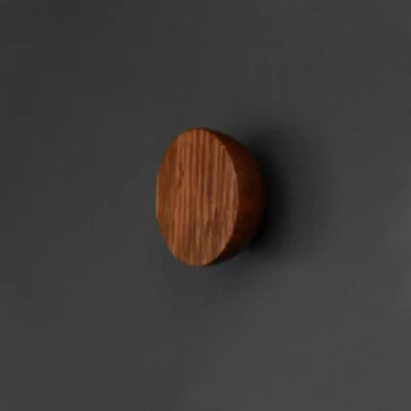 Wood Round Pull Knobs Natural Wooden Dresser Drawer Wardrobe Handle and Knobs For Cabinet Handle Furniture Hardware-Letifly Lights and Decor