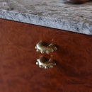 Santaya PVD Nickel Silver Brass Handles Kitchen Cabinet Pulls Bedroom Wardrobe Drawer Knobs Furniture Handle-Letifly Lights and Decor