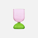 Colorful borosilicate glass water jug and cup set high temperature resistant modern colorful drinkware kitchen table pitcher with lid