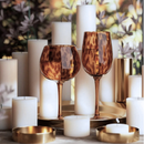Savanna Spot Stemware-Letifly Lights and Decor
