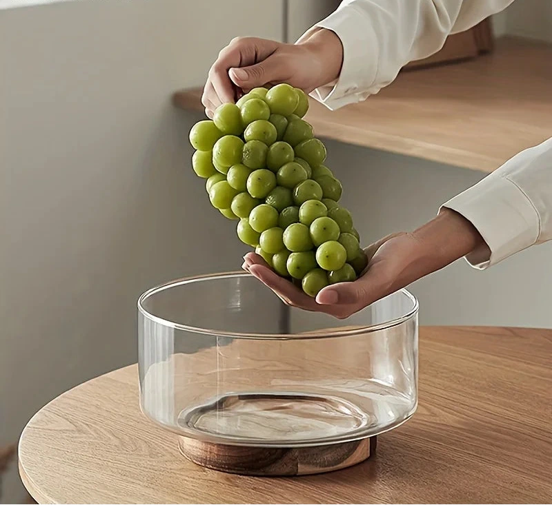 Elwood Glass Pedestal Bowl