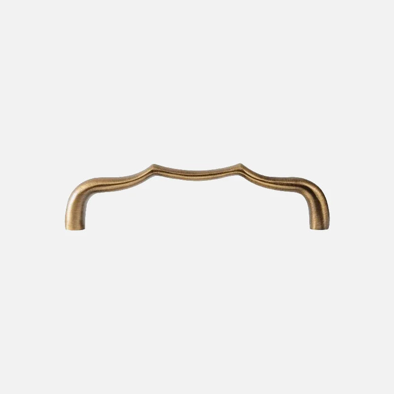 Santaya Antique Brass Cabinet Pulls Handles Dresser Drawer Solid Brass Cabinet Handles Wardrobe Kitchen Hardware Pull-Letifly Lights and Decor