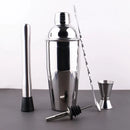 5-Piece Stainless Steel Cocktail Shaker set 700ml Bartender Kit Cocktail Tools Set Cocktail Shaker-Letifly Lights and Decor