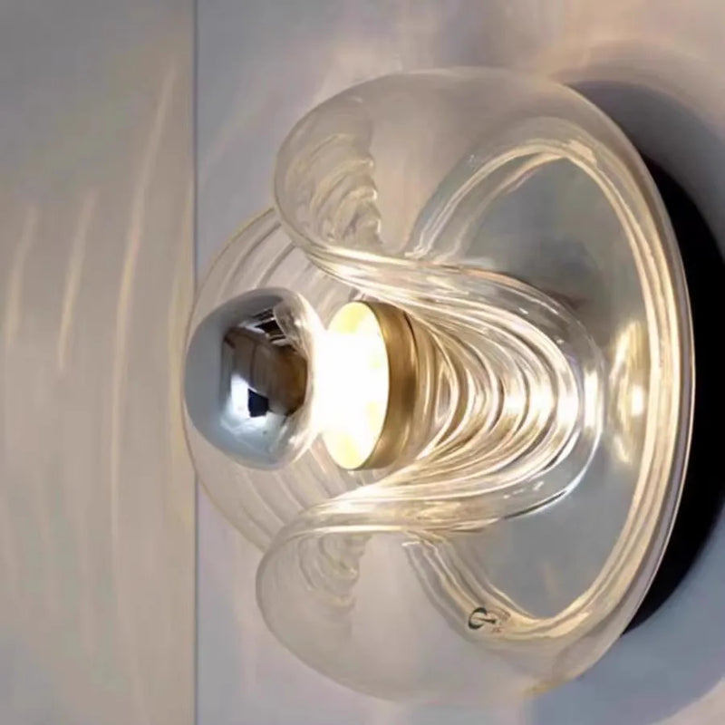 Swirl Wave Wall Sconce