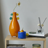 Color Gradient Glass Vase