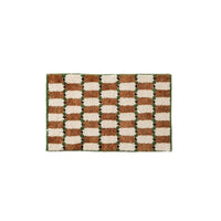 Grids Print Bedroom Mat Soft Tufted Carpet Bathroom Rug Living Area Floor Pad Doormat Aesthetic Home Room Decor-Letifly Lights and Decor