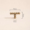 Tinhob Solid Brass Small Round Ball Handle Cabinet Wardrobe Drawer Knobs/ Shoe Cabinets for Drawers Kitchen Handles Accessories-Letifly Lights and Decor