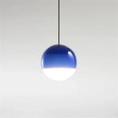 Modern Creative Colored Glass Ball LED Chandelier Restaurant Living Room Bedroom Hotel Art Pendant Lamp Home Decor Light Fixture-Letifly Lights and Decor